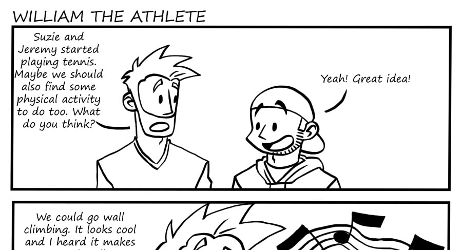 Will And Raph Episode 73 - William the athlete - Will and Raph Chronicles